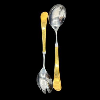 Villeroy & Boch Gallo: Salatbesteck, zweiteilig (Besteck, passend zu Intarsia)