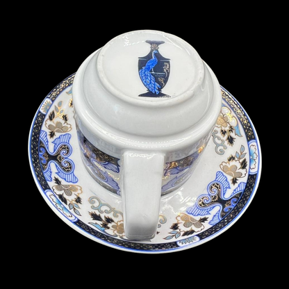 Cocema Fès Le Paon: Mokkatasse / Espressotasse mit Unterteller