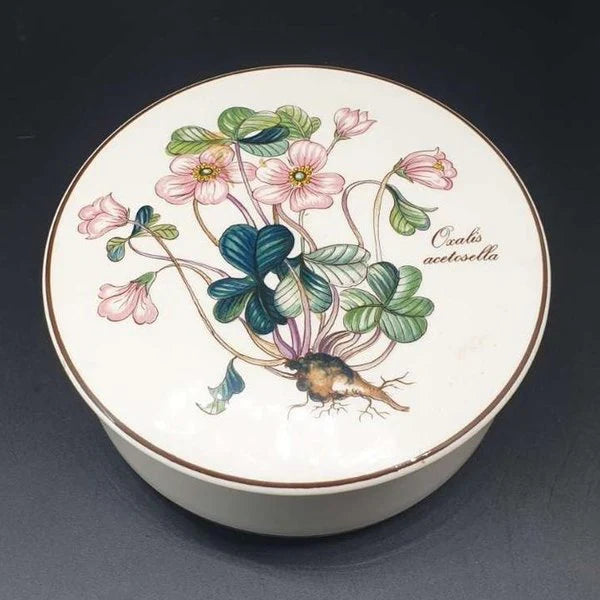 Villeroy & Boch Botanica: Deckeldose 12 cm Oxalis acetosella