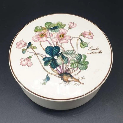 Villeroy & Boch Botanica: Deckeldose 12 cm Oxalis acetosella