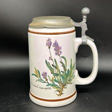 Villeroy & Boch Botanica: Bierkrug / Krug / Humpen mit Deckel (Beschreibung) (8554022994244)