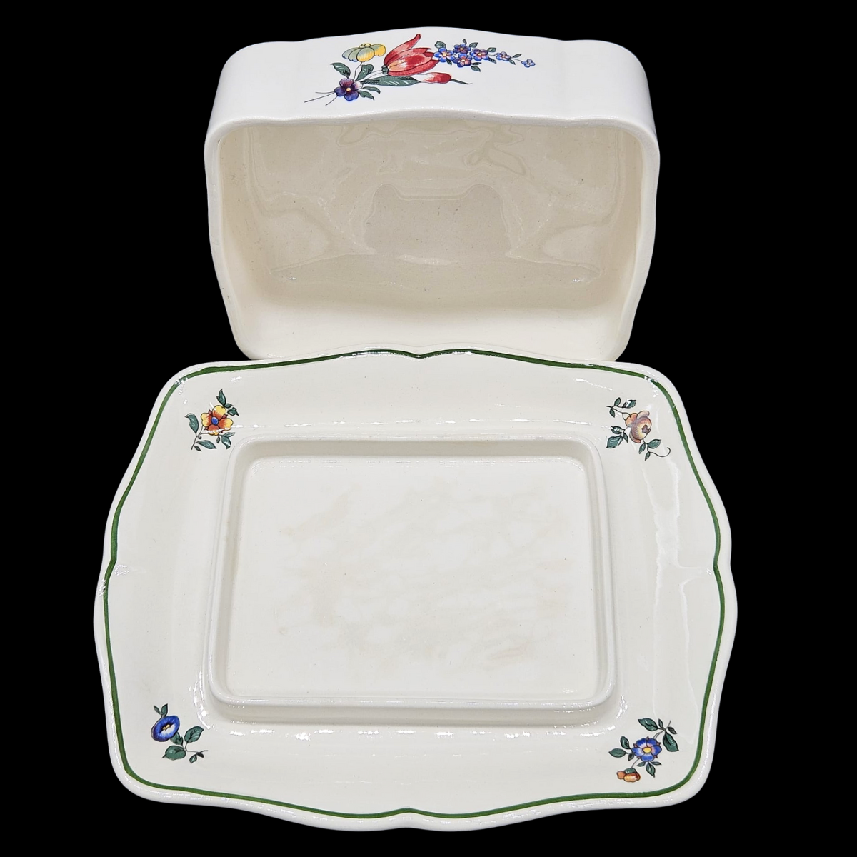 Villeroy & Boch Alt Strassburg: Butterdose, zweiteilig (8861974004036)