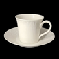 Villeroy & Boch Cellini: Kaffeetasse / Tasse mit Unterteller (7120690643081)