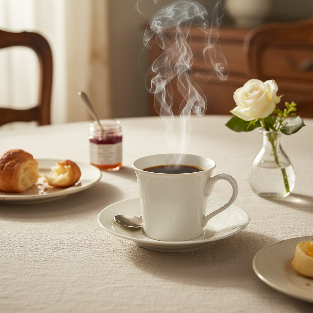 Villeroy & Boch Cellini: Kaffeetasse / Tasse mit Unterteller