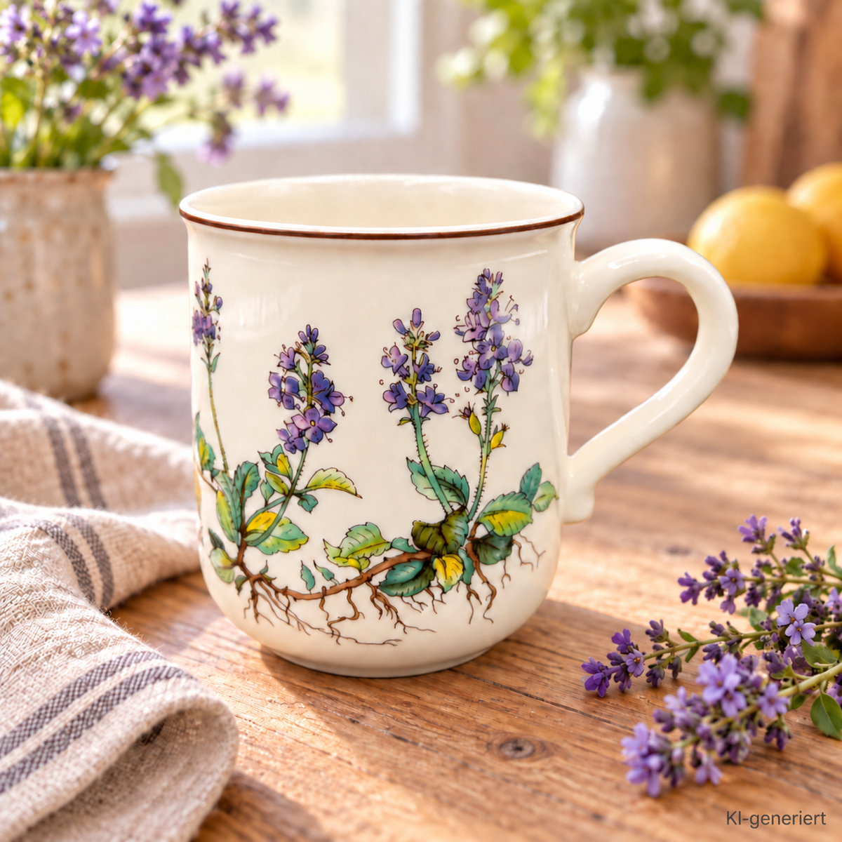 Villeroy & Boch Botanica: Henkelbecher / Kaffeebecher - neu
