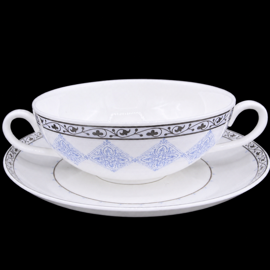 Villeroy & Boch Azurea: Suppentasse mit Unterteller