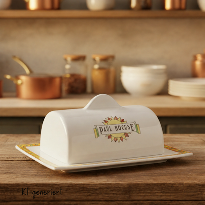 Villeroy & Boch Paul Bocuse: Butterdose, zweiteilig - klein - Seltenheit