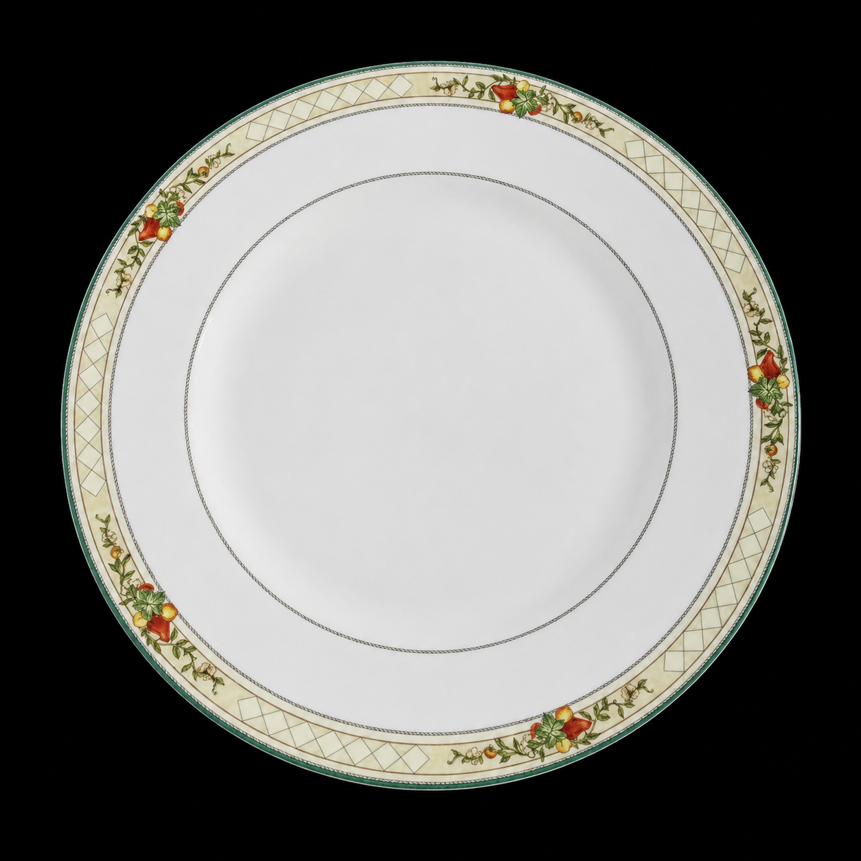 Villeroy & Boch Golden Birds / Fruits: Speiseteller / flacher Teller