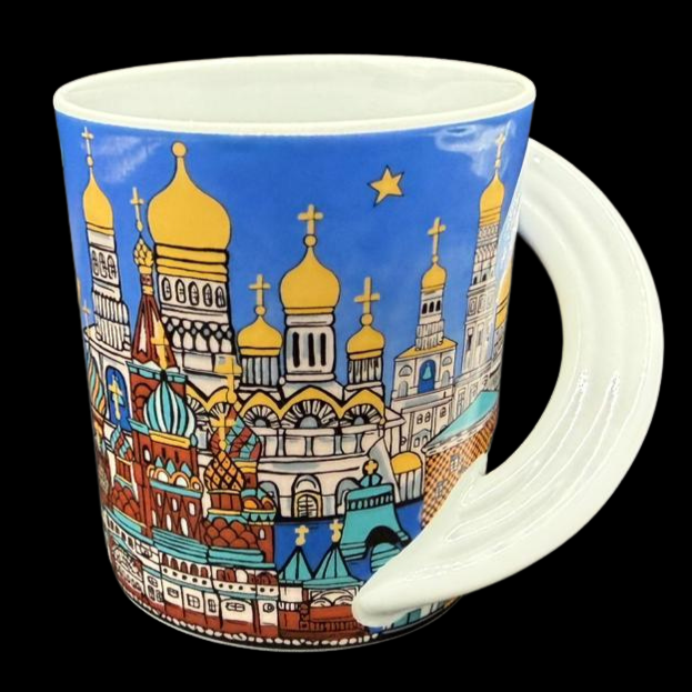 Rosenthal Studio Line City Cup Nr. 19: Kaffeebecher / Henkelbecher "Moskau"