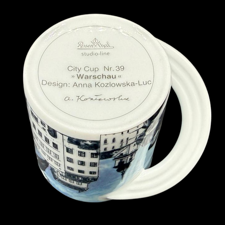 Rosenthal Studio Line City Cup Nr. 39: Kaffeebecher / Henkelbecher "Warschau"