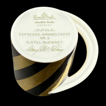 Rosenthal Studio Line Cupola: Mokkatasse / Espressotasse Sammeltasse Nr. 3