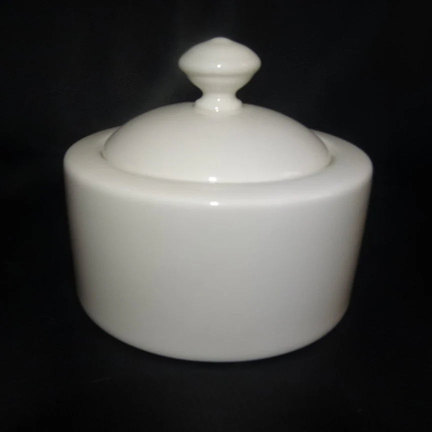 Villeroy & Boch Twist White: Zuckerdose mit Deckel - neu