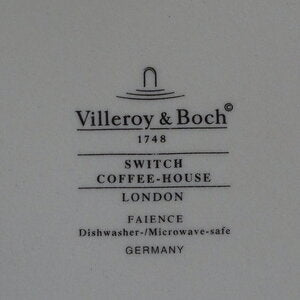 Villeroy & Boch Switch Coffee-House London: Speiseteller / flacher Teller (7120767156361)