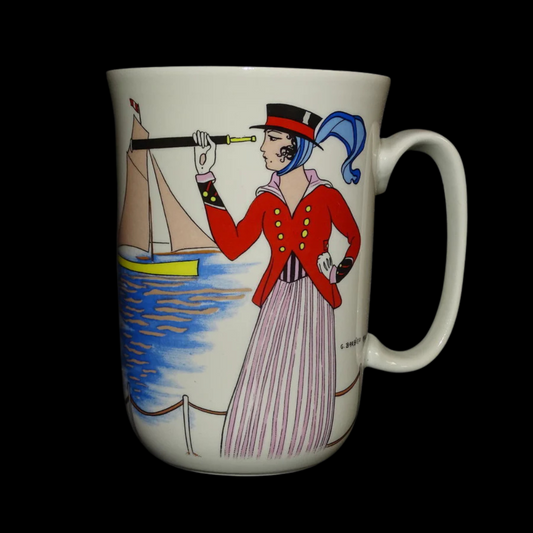 Villeroy & Boch Design 1900: Kaffeebecher / Henkelbecher 3 - neuwertig (7120761913481)