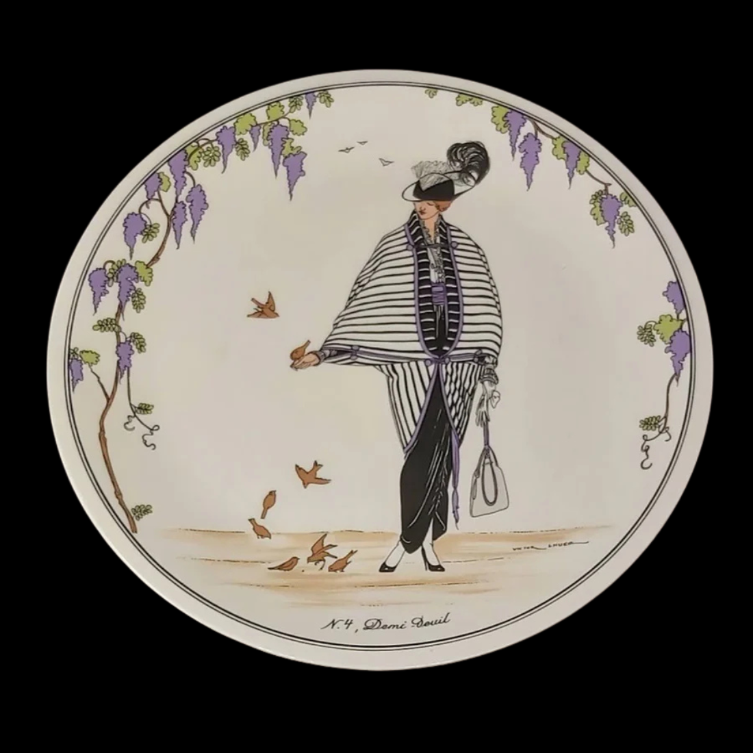 Villeroy & Boch Design 1900: Kuchenteller / Frühstücksteller Nr 4 (7121077567625)