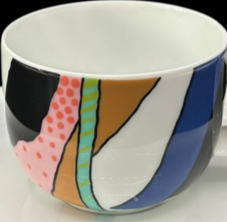 Rosenthal Suomi Collage: Kaffeetasse / Tasse mit Unterteller (9645150437700)