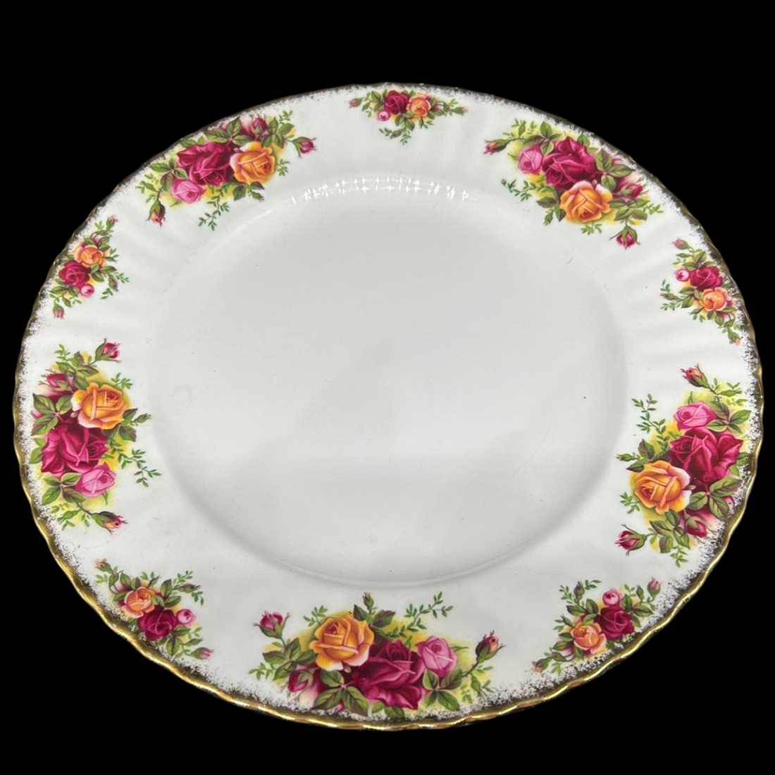 Royal Albert Old Country Rose: Speiseteller / flacher Teller (9471366267204)