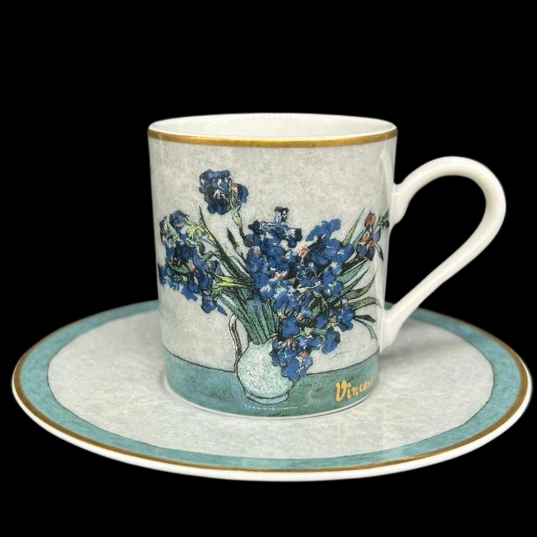 Goebel Artis Orbis  V. van Gogh: Mokkatasse / Espressotasse mit Unterteller (9471675564356)