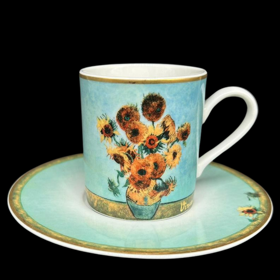 Goebel Artis Orbis V. van Gogh: Mokkatasse / Espressotasse mit Unterteller (9471686050116)