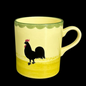 Zeller Keramik Hahn und Henne: Kaffeebecher / Henkelbecher (9474083717444) (15223654809924)