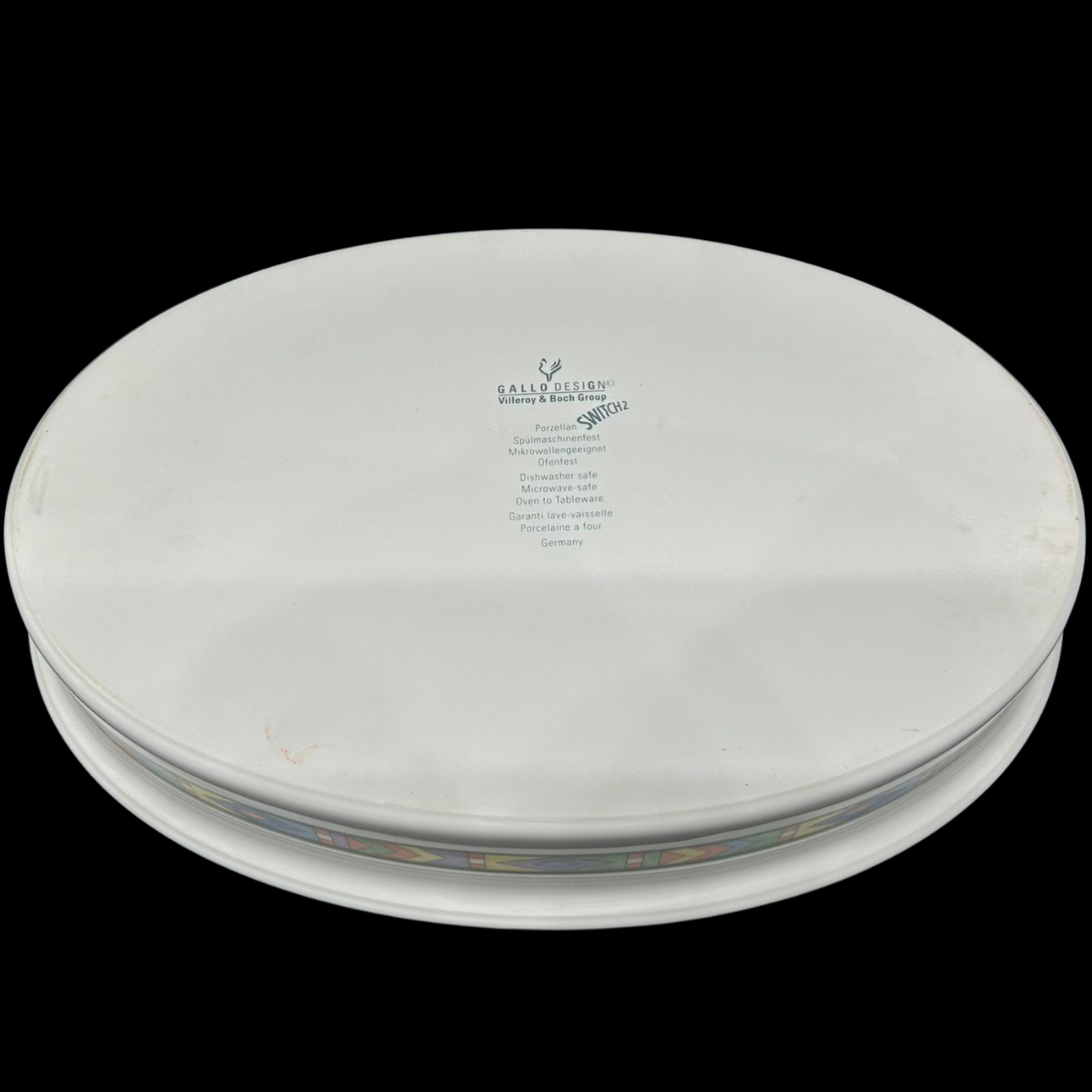 Villeroy & Boch Switch 2 Portugal: Auflaufform - oval (9497727271236)