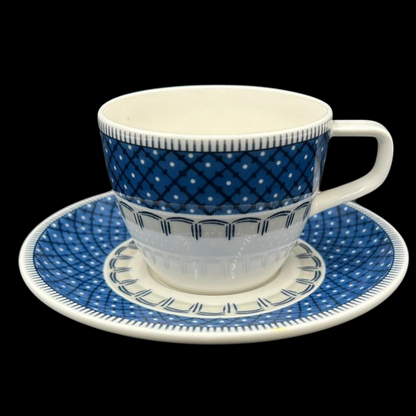 Villeroy & Boch Casale blue: Kaffeetasse / Tasse mit Unterteller (9532605038916)