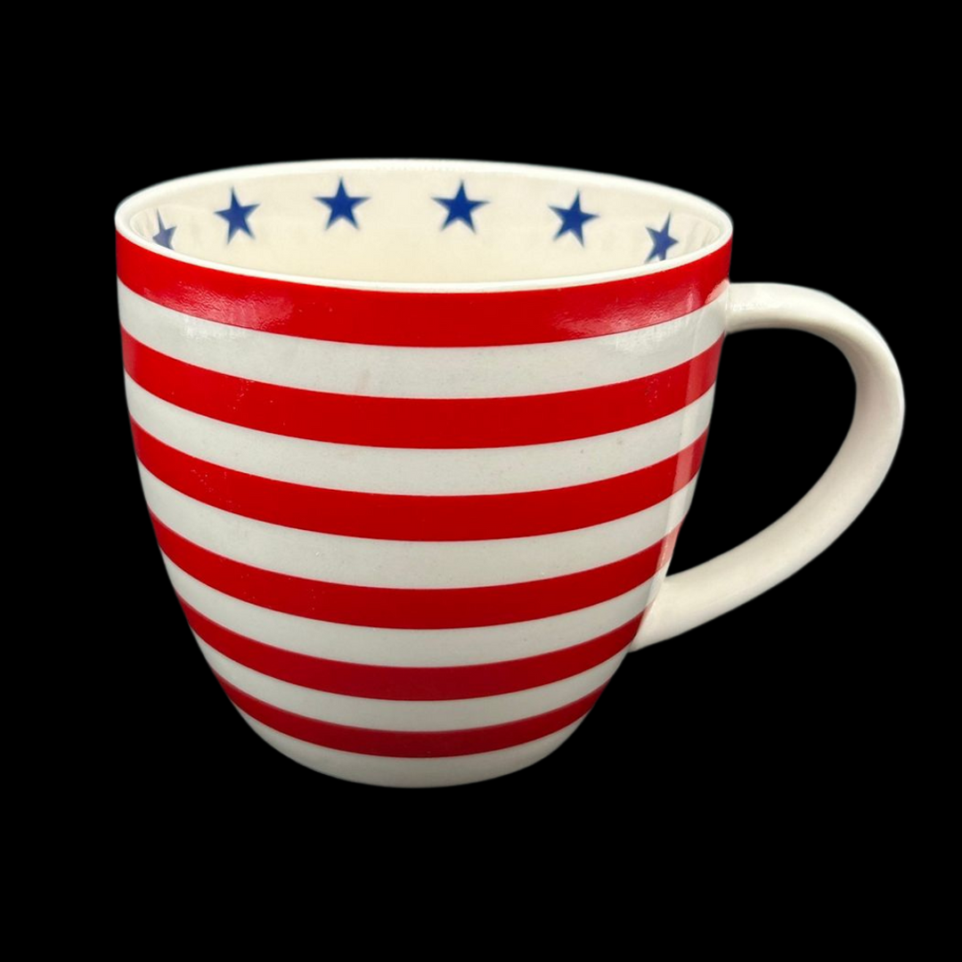 Stars and stripes: Kaffeebecher / Henkelbecher