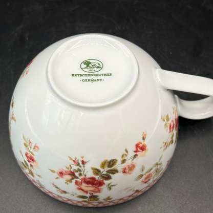 Hutschenreuther Laura Ashley: Kaffeetasse / Tasse mit Unterteller (9534431723844)