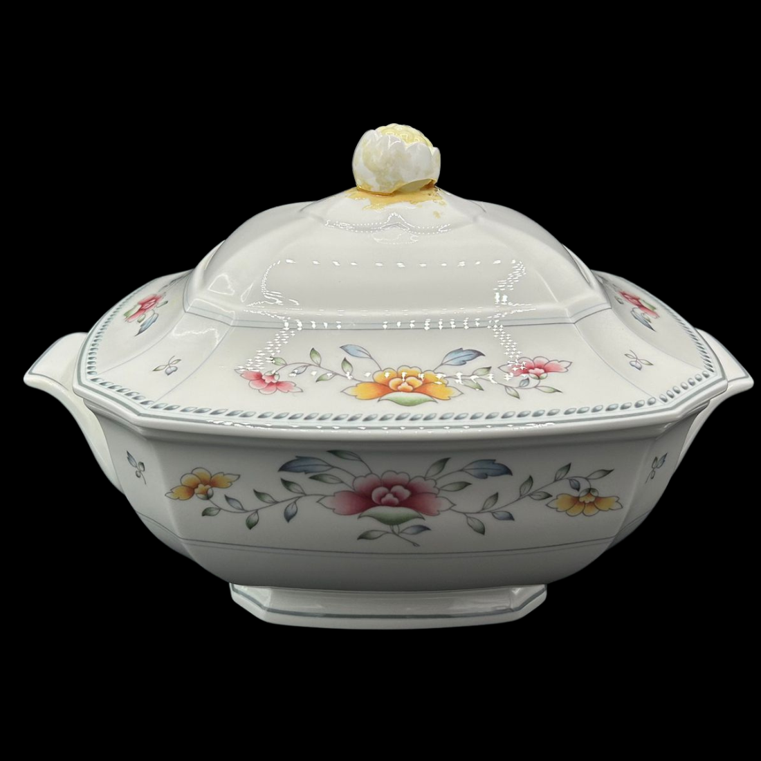 Villeroy & Boch Nanking: Suppenterrine / Ragoutterrine / Terrine mit Deckel (9645120291140)