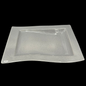 Villeroy & Boch New Wave: Gourmeteller / Teller 33x22cm - grau (9645258637636)