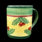 Villeroy & Boch Merry Winter: Kaffeebecher / Henkelbecher / hohe Kaffeetasse Zweig (7120806969481)