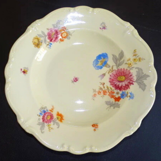 Rosenthal Pompadour Blumen: Suppenteller / tiefer Teller (7120842915977)