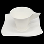 Villeroy & Boch New Wave Innova: Mokkatasse / Espressotasse mit Unterteller (14920252588356)