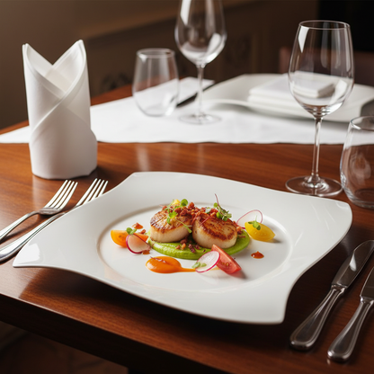 Villeroy & Boch New Wave Premium: Speiseteller / flacher Teller - 23,5 cm