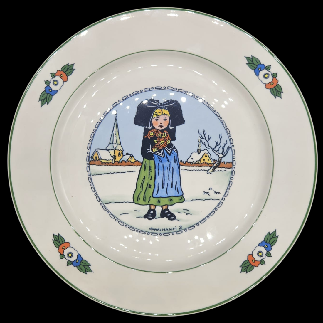 Villeroy & Boch Hansi d´alsace: Speiseteller / flacher Teller "Winter" (14920490647876)
