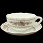 Hutschenreuther Arabella: Teetasse / Tasse mit Unterteller (14937276481860)