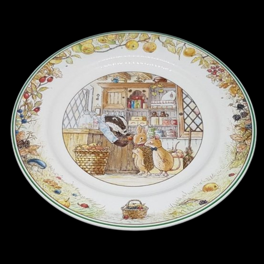 Villeroy & Boch Foxwood Tales: Kuchenteller "Herbst" / Frühstücksteller - neu (7120760799369)