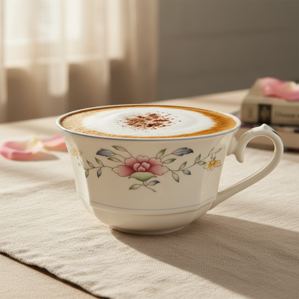Villeroy & Boch Nanking: Jumbotasse / Frühstückstasse / Milchkaffeetasse