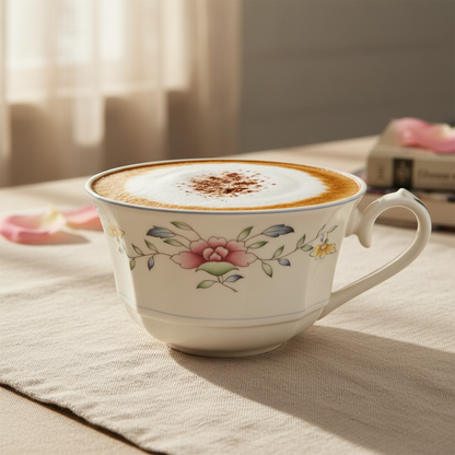Villeroy & Boch Nanking: Jumbotasse / Frühstückstasse / Milchkaffeetasse