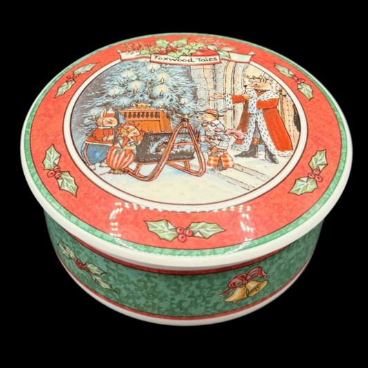 Villeroy & Boch Foxwood Tales: Deckeldose "Winter" (15059678626116)