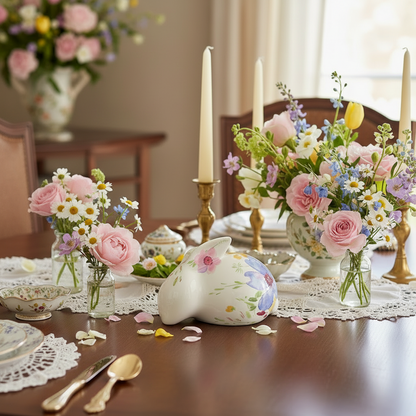 Villeroy & Boch Mariefleur Spring: Hase / Osterhase, liegend