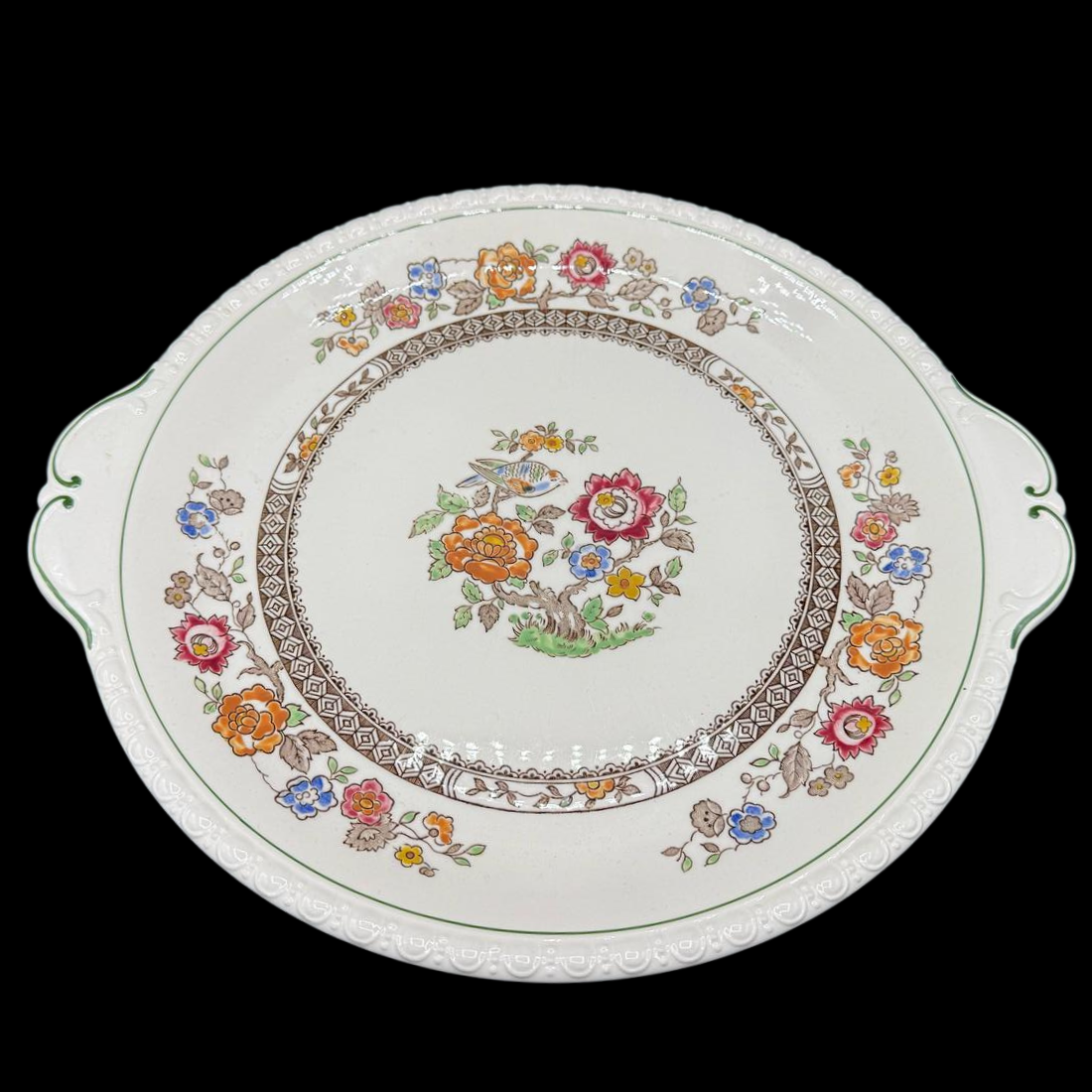 Villeroy & Boch Nanking alt: Tortenplatte mit Griff (15059751403844)
