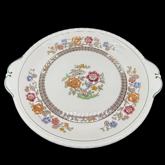 Villeroy & Boch Nanking alt: Tortenplatte mit Griff (15059751403844)
