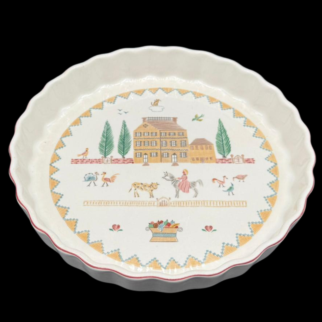 Villeroy & Boch American Sampler: Auflaufform (15140473733444)