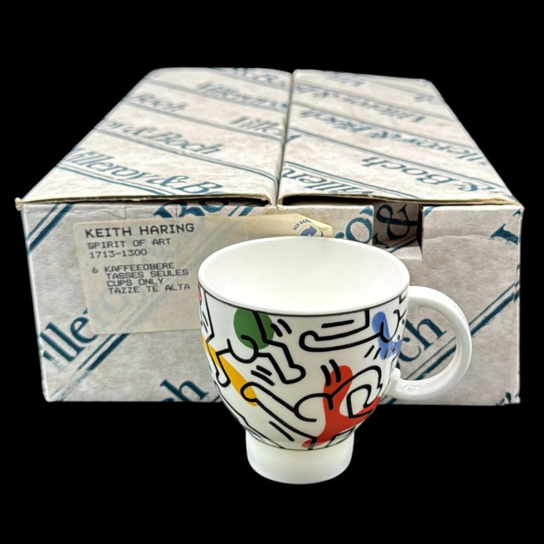 Villeroy & Boch Keith Haring: Kaffeetasse / Tasse - in OVP (15149425819972)