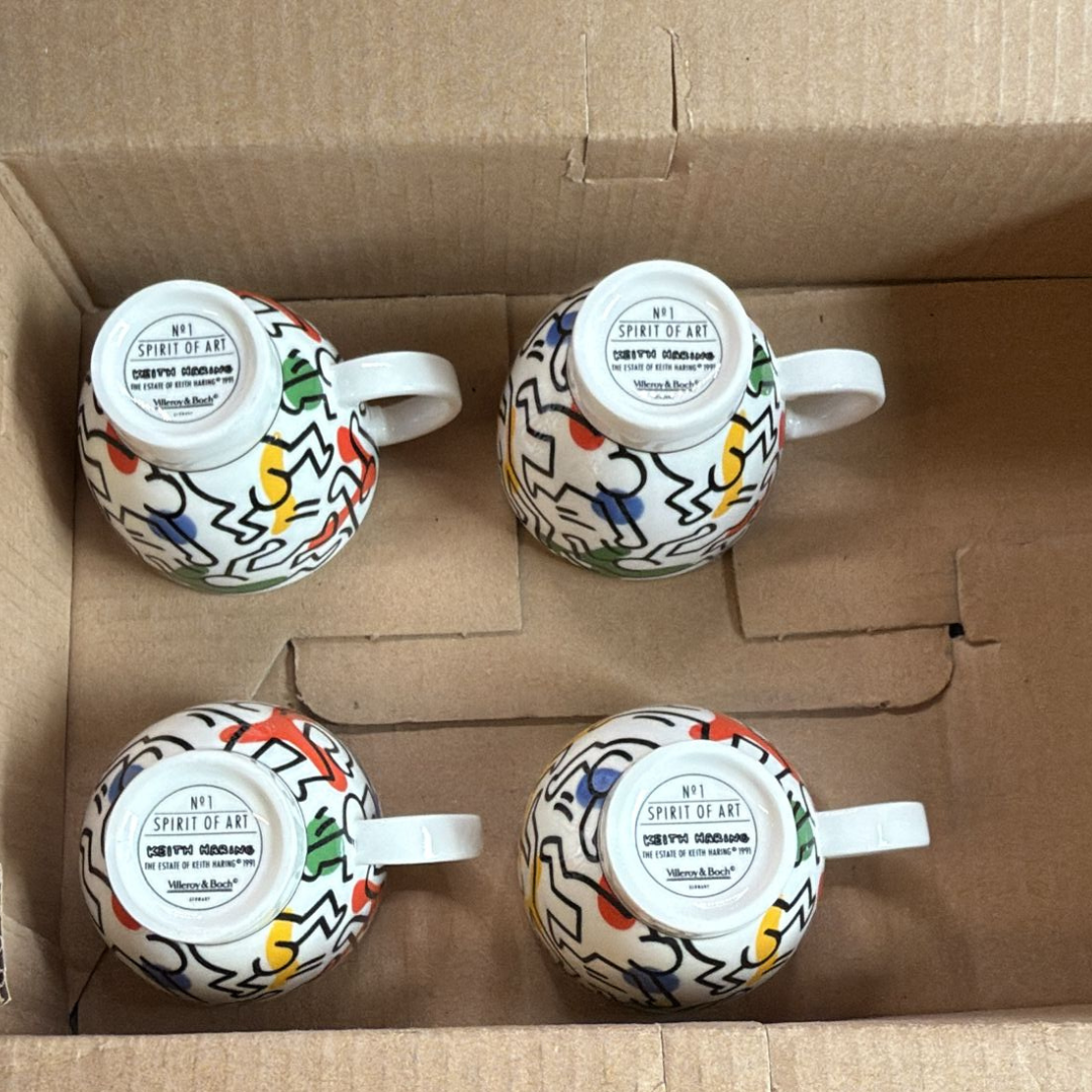 Villeroy & Boch Keith Haring: Kaffeetasse / Tasse - in OVP (15149425819972)