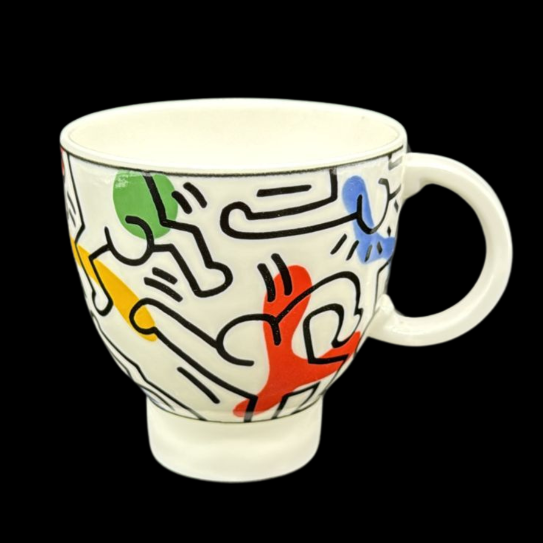 Villeroy & Boch Keith Haring: Kaffeetasse / Tasse - in OVP (15149425819972)