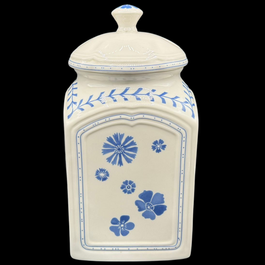 Villeroy & Boch Farmhouse Touch Blueflowers Charm: Vorratsdose (15149440401732)