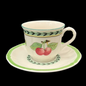 Villeroy & Boch French Garden: Kaffeetasse / Tasse mit Unterteller - weiß (15158125560132)
