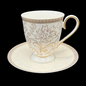Villeroy & Boch Tea India: Henkelbecher / Kaffeebecher mit Unterteller (15158502293828)